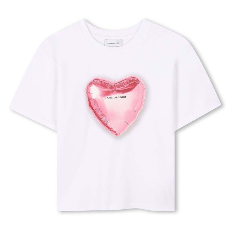 MARC JACOBS Charm Heart T-Shirt 3-10Y image number 0
